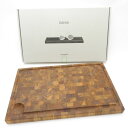 美品 Skagerak スケアラック DANIA ティーク カッティングボード 40x24cm まな板 キッチン用品 調理器具 SU12481Z 【中古】