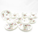 MINTON ミントン MARLOW マーロウ コーヒーカップ&ソーサー 8客 セット SY12739S2 【中古】
