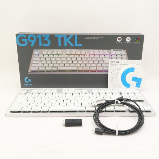 美品 logicool G ロジクール G G913 TKL LIGHTSPEED ワイヤレス ゲーミングキーボード 無線 有線 茶軸 ゲーム eスポーツ HM776 【中古】 美品 logicool G ロジクール G G913 TKL LIGHTSPEED ワイヤレス ゲーミングキーボード 無線 有線 茶軸 ゲーム eスポーツ HM776 【中古】