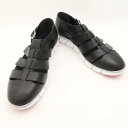 美品 1PIU1UGUALE3 ウノピュウノウグァーレトレ GURKA SANDAL グルカ サンダル 9.5 27.5cm メンズ AM6728 【中古】