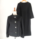 未使用 49AV. junko shimada ジュンコシマダ セットアップ 40 L ウール 他 ジャケット ワンピース レディース AM6761 【中古】