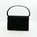 美品 PETITSOIR プチソワール ハンドバッグ ブラックフォーマル レディース AM6771 【中古】
