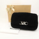 美品 MICHAEL KORS マイケルコース PARKER シャーリングレザー バッグ 羊革 ミディアム レディース AU3192 【中古】