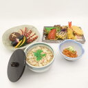 天ぷら タコ 野菜 納豆 鯛めし 定食 食品サンプル 4点 セット 展示用 リアルサイズ 実物大 食玩 HO569 【中古】