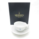 未使用 MEISSEN マイセン 剣マーク ティーカップ&ソーサー 双剣 SC8004V1 【中古】