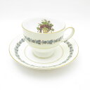 WEDGWOOD ウェッジウッド アップルドア ティーカップ&ソーサー リー 壺刻印 SM4144B4 【中古】
