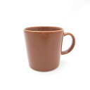 美品 iittala イッタラ ティーマ ヴィンテージブラウン マグカップ ティー コーヒー 茶色 北欧 フィンランド SU12316Q1 【中古】