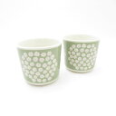美品 marimekko マリメッコ PUKETTI プケッティ ラテマグ 2点 カップ ペア 北欧 フィンランド SY12729B3 【中古】