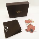 未使用 NAGATANI ナガタニ BEAR ベア チャーム テラコッタ ハート クマ くま AO2869 【中古】