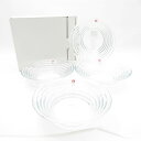 未使用 iittala イッタラ アイノ アアルト ボウル 4枚 セット 165mm350ml 北欧 ガラス SM4157B2 【中古】