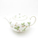 WEDGWOOD ウェッジウッド ワイルドストロベリー ポット L 茶器 黒壺 紅茶 英国 SU12418B1 【中古】