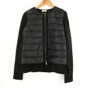 美品 MONCLER モンクレール MAGLIONE TRICOT CARDIGAN ダウンジャケット 1点 XS ナイロン他 ニット切替 カーディガン ジップ...