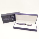 美品 PLATINUM プラチナ万年筆 3776 センチュリー 紫雲 万年筆 筆記時全長15.4cm 細字 カートリッジ コンバーター両用式 HK38W3 【中古】