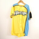 美品 MIZUNO ミズノ WLHS2017 北海道日本ハムファイターズ #11 大谷翔平選手 ユニフォーム 1点 M ポリエステル100% 半袖 レプリカ プロ野球 ベースボール メンズ HU1498A90 【中古】