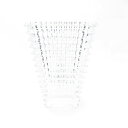 美品 Baccarat バカラ アイ ベース スクウェア S 花瓶 1点 クリスタル H20 フラワー 花びん インテリア オブジェ SY12705B3 【中古】