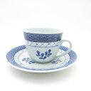 美品 ROYAL COPENHAGEN ロイヤルコペンハーゲン トランクェーバー モカカップ&ソーサー デミタス コーヒー 珈琲 テーブルウェア SU12505J2 【中古】