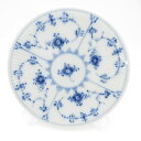 ROYAL COPENHAGEN ロイヤルコペンハーゲン ブルーフルーテッドプレイン 2058 カッティングボード 丸型トレイ プレート テーブルソーサー SU12509J2 【中古】