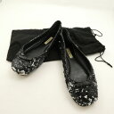 DOLCE&GABBANA ドルチェ&ガッバーナ バレエシューズ 35ハーフ(22.5相当) パンプス スパンコール レディース AT1870 【中古】