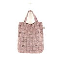 美品 BINDU ビンドゥー Heavy Love Jacquard Tote Bag トートバッグ 1点 レディース AY6329 【中古】
