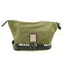 美品 1PIU1UGUALE3 ウノピュウノウグァーレトレ GRG357 113 GOLF POUCH ゴルフポーチ バッグ HM734 【中古】