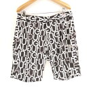 美品 1PIU1UGUALE3 ウノピュウノウグァーレトレ GRP104 SHORTS FULL MIX LOGO ショートパンツ VI XL ポリエステル 他...