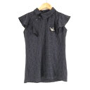 美品 1PIU1UGUALE3 ウノピュウノウグァーレトレ GST178 113 GOLF N/S POLO SHOULDER FRILL ポロシャツ II M...