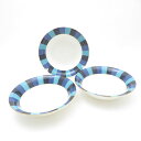 美品 WEDGWOOD ウェッジウッド アフロディーテ ボウル 3枚 セット 15cm 深皿 サラダボール フルーツ SU12516K1 【中古】