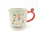 未使用 STARBUCKS スターバックス No.25 25周年アニバーサリー マグカップ 1点 陶器 355ml コップ スタバ SC8070A1 【中古】