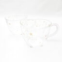未使用 STARBUCKS スターバックス ホリデー2019 耐熱グラスマグハート 2点 ガラス ペア クリスマス 限定 スタバ ガラス SO3493D1 【中古】