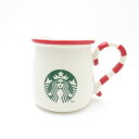 未使用 STARBUCKS スターバックス ホリデー2016 キャンディケーン マグカップ 1点 クリスマス 限定 スタバ SO3500D1 【中古】