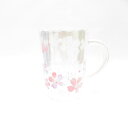 未使用 STARBUCKS スターバックス SAKURA2020 耐熱グラスマグ スパークル マグカップ 1点 さくら 桜 ガラス スタバ SO3508D1 【中古】