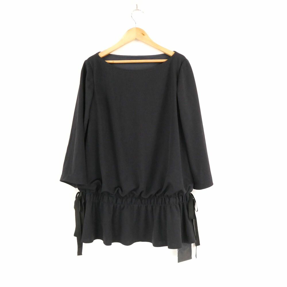 未使用 Rene ルネ 5037320 チュニック 36 M トリアセテート ポリエステル カットソー 七分袖 レディース AK380A28 【中古】