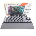 美品 steelseries スティールシリーズ APEX PRO TKL ゲーミングキーボード 有線 兼用 HT530 【中古】