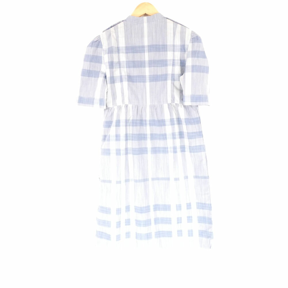 美品 BURBERRY BRIT バーバリーブリット ノヴァチェック シャツワンピース 40 コッ...