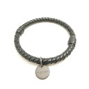 美品 BOTTEGA VENETA ボッテガヴェネタ イントレチャート ブレスレット 編み込み AK387 【中古】