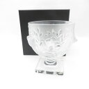 美品 LALIQUE ラリック エリザベス 花瓶 フラワーベース 花びん 花器 SC8270C2 【中古】