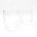 美品 iittala イッタラ フルッタ タンブラー 2点 ペア クリア グラス コップ SC8378Q1 【中古】