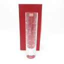 美品 Baccarat バカラ エキノックス フラワーベース クリスタル 花瓶 一輪挿し H20 オブジェ インテリア SU12709B1 【中古】