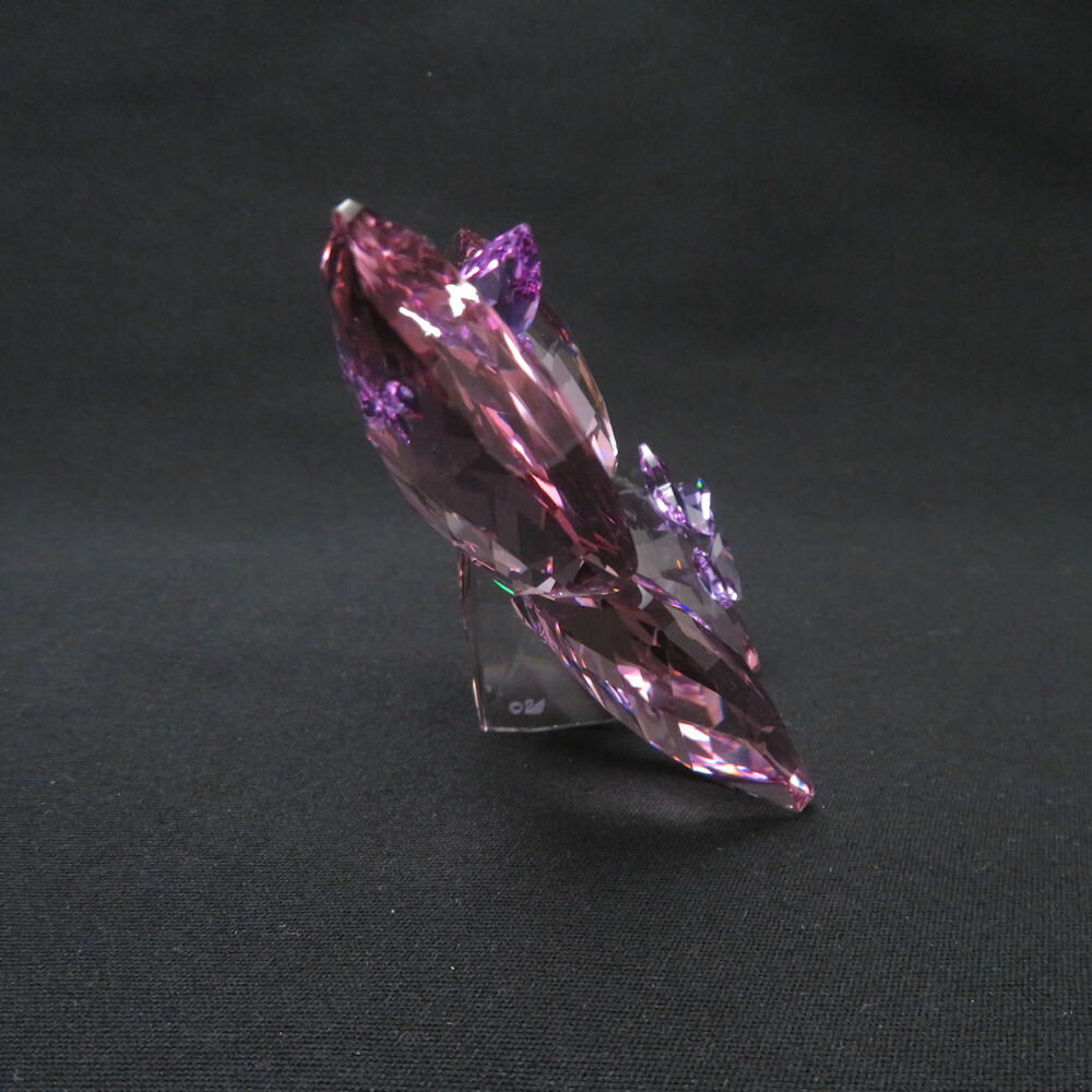 SWAROVSKI スワロフスキー バタフライ (1183941) オブジェ 蝶 置物 ライトアメジスト SY12874B2 【中古】 [2]
