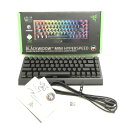 美品 RAZER レイザー BLACKWIDOW V3 HYPERSPEED ゲーミングキーボード FPS eスポーツ PC周辺機器 緑軸 HY1574 【中古...