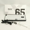 美品 Arbiter Studio アービタースタジオ POLAR 65 PRO 有線 ゲーミングキーボード FPS eスポーツ PC周辺機器 紫軸 HY158...