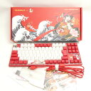美品 VARMILO アミロ Koi 92 V2 アイリス軸 有線 ゲーミングキーボード FPS eスポーツ PC周辺機器 紫軸 HY1583 【中古】