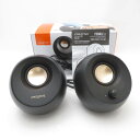 CREATIVE クリエイティブ MF1700 SP-PBLV3-BK Pebble V3 コンパクトスピーカー 有線 USB-C Bluetooth オーディオ機器 HU1591 【中古】