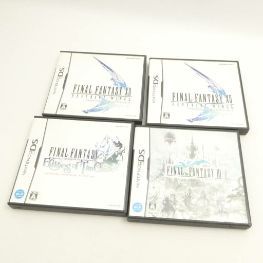 美品 NINTENDO 任天堂 ファイナルファンタジー ソフト おまとめ 4点 ニンテンドーDS セット ゲーム FF HY1505 【中古】 美品 NINTENDO 任天堂 ファイナルファンタジー ソフト おまとめ 4点 ニンテンドーDS セット ゲーム FF HY1505 【中古】
