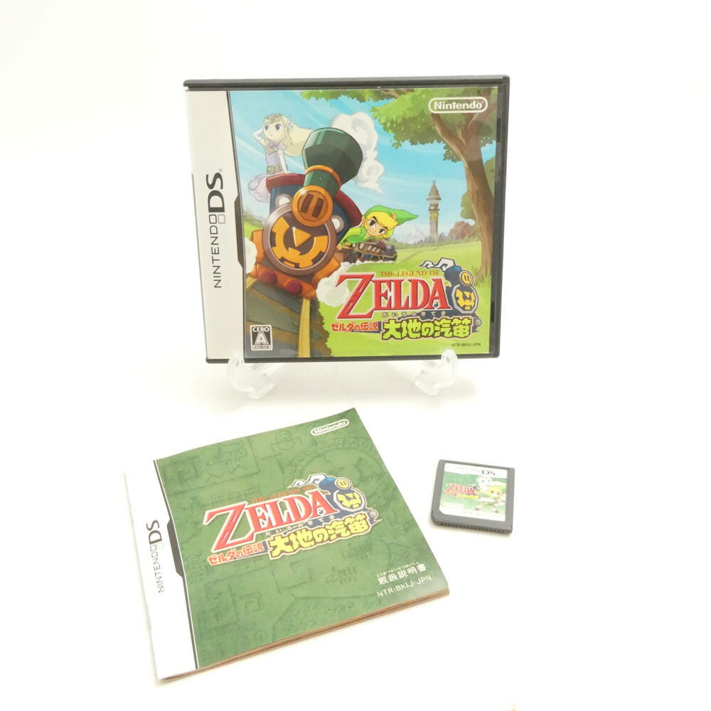 美品 NINTENDO 任天堂 ゼルダの伝説 大地の汽笛 ソフト ニンテンドーDS ゲーム アクション HY1515 【中古】