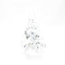 美品 Baccarat バカラ クリスマスツリー 1点 ノエル フィギュリン オブジェ SM4256L1 【中古】