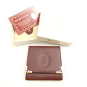 未使用 Cartier カルティエ マスト コインケース 小銭入れ AM6942A50 【中古】