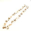 美品 Milly Callegari ミリィカレガリ ワイヤーネックレス ストーン ビーズ アクセサリー レディース AO2980 【中古】