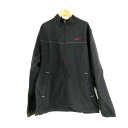 美品 NIKE GOLF ナイキゴルフ TOUR PERFORMANCE ツアーパフォーマンス ナイロンジャケット XL ポリエステル100% ゴルフ ウインドブレーカー 袖取り外し可 メンズ AC1576A90 【中古】
