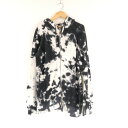 美品 1PIU1UGUALE3 ウノピュウノウグァーレトレ TIE DYE ZIP PARKA(MRK253) パーカー IV M コットン100% 長袖 タイダイ ダブルジップ ゴルフウェア メンズ AU3262A52 【中古】